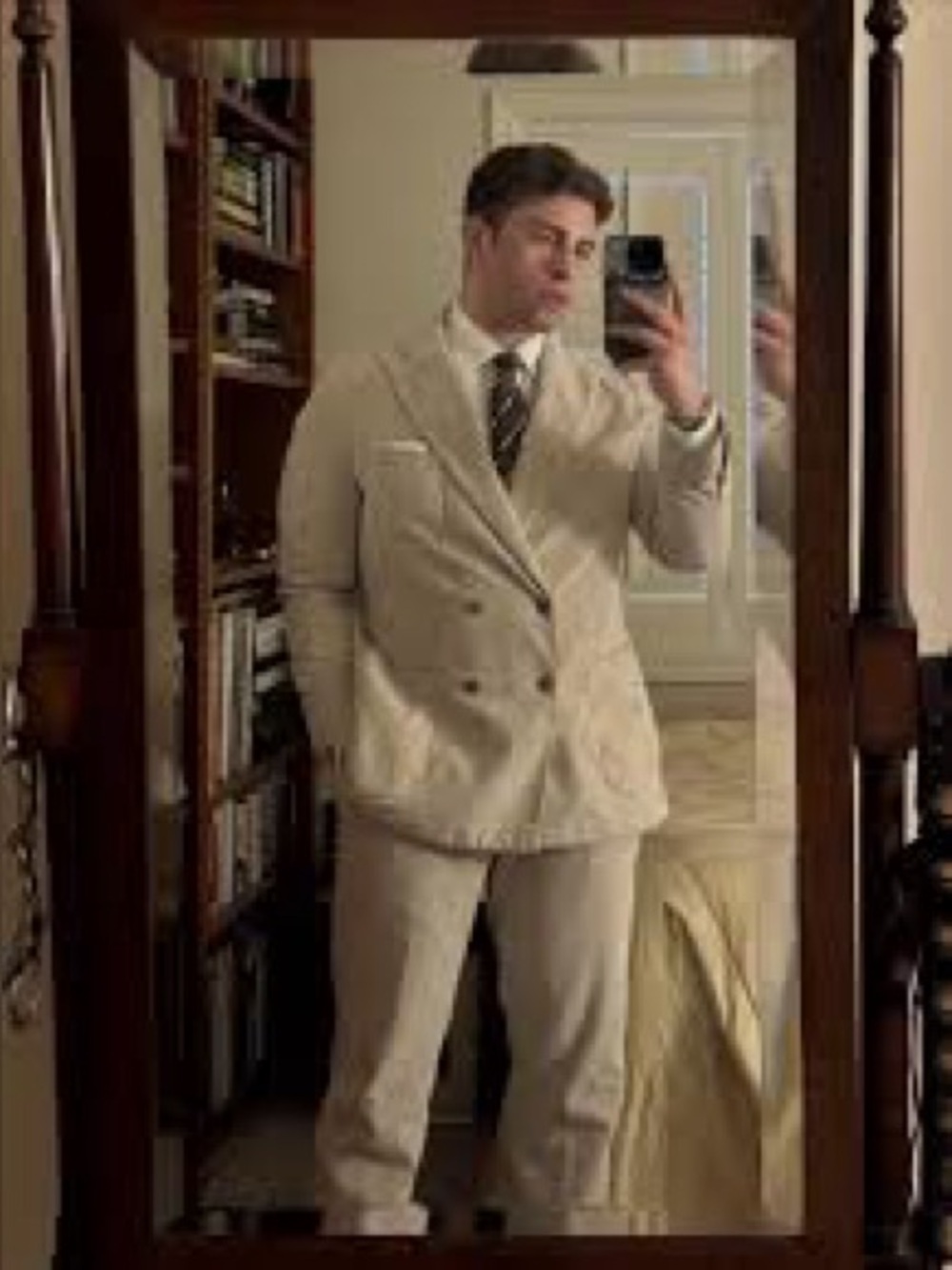 Egon Von furstenberg men’s wool coat